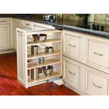 Rev A Shelf 9 Pull Out Between Cabinet Base Filler Walmart Com Kitchen Cupboard Storage New Kitchen Cabinets Wood Shelves Kitchen