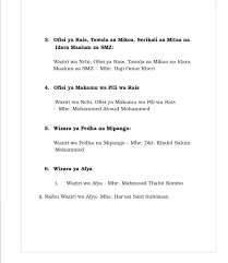 Maybe you would like to learn more about one of these? Haki Ngowi On Twitter Rais Wa Zanzibar Dr Ali Shein Atangaza Baraza Jipya La Mawaziri La Zanzibar Lisome Via Https T Co Elcnxghble Https T Co 6wh3y1cgne