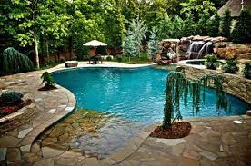 Pin By The Great Backyard Place On Pools Beach Entry Pool Walk In Pool Dream Pools
