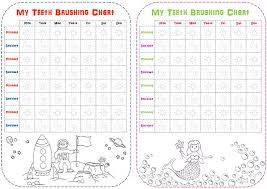 Best Printable Tooth Brushing Charts Doras Website