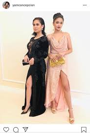Instead of a bridal bouquet, concepcion carried with her their pet dog tiny. Yam Concepcion Is Also A Beaute Regimen By Beautederm Facebook