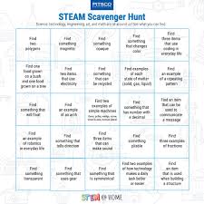 The teams were given a list of 20 things they had to find and get photos while we were visiting the virginia beach boardwalk. National Scavenger Hunt Day Stem Inspired