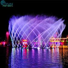 Indoor water fountain with led lights. Professional Supplier Outdoor Lake Music Water Fountain With Led Lighting China Indoor Outdoor Water Features And Led Water Fountain Price Made In China Com