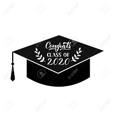 Congrats Class Of 2020 Hand Written On Graduation Hat Royalty Free Cliparts Vectors And Stock Illustration Image 141772435
