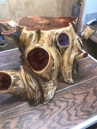 Cedar Stump Table Live Edge Natural Tree Stump Etsy Stump Table Living Table Live Edge Table