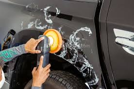 How to find the best auto detailing near me is a g. Man Hands Holding The Work Tool Polish The Car Buffing And Polis Indivstock