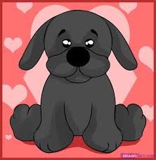 Adopt me pets drawing sloth. How To Draw A Black Lab Puppy Puppy Drawing Puppy Cartoon Easy Dragon Drawings