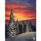 Snowy Pines at Sunset - Paint and Sip in Houston .... event in Baytown, TX