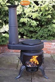 Sold and shipped by sunnydaze décor. Barbecuing Outdoor Heating 89cm Cast Iron Steel Barbecue Chiminea Pits Patio Bbq Grill Fire Pit Chimenea Globalgym Parsberg Com