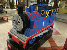 Giant Thomas The Tank Engine Lego Train Sculpture Thomas The Tank Engine Lego Trains Thomas The Tank