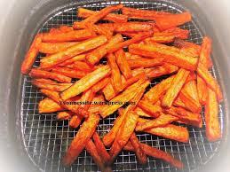 Karotten Pommes Aus Dem Airfryer Heissluftfriteuse Rezepte Heissluftfritteuse Rezepte Pommesgewurz