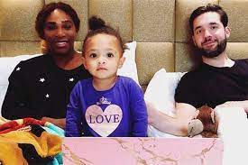 Serena williams' daughter is already showing an interest in tennis. Serena Williams Family Photos People Com