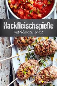 Hackfleischspiesse Rezept Fleisch Gerichte Gerichte Mit Hackfleisch Und Rezepte
