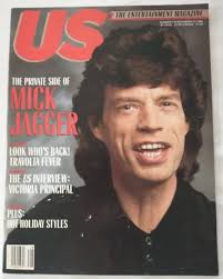 US MAGAZINE NOVEMBER 10 1981 Mick Jagger Jackie Onassis, Bonzo, No Label  £9.15