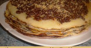 Recette Gateau De Crepes Au Nutella Et Noisettes 750g Recette Crepes Nutella Nutella Alimentation