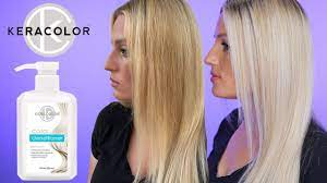 To avoid a major hair crisis, cancel out and tone your brassy blonde with platinum color+clenditioner first! Keracolor Color Clenditioner Platinum Review Toning Hair At Home Youtube
