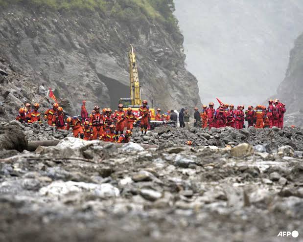 China says 16 dead, 546 missing in Tibet mudslide; 261 foreign nationals among missing, state media reports