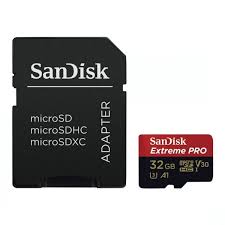 Extreme 90mb/s u3 v30 microsdxc cards bring a new v30 speed rating and larger capacity up to 128gb to sandisk's extreme microsd card the new video speed class is an attempt to simplify card ratings by combining the old two classes (sd class and uhs speed class) into a single system. Sandisk Extreme Pro 32gb Microsdhc 100mb S Uhs I U3 V30 A1 Speicherkarten Sd Speicherkarten Zubehor Foto Hamer
