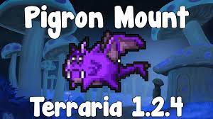 Pigron - Terraria 1.2.4 Guide New Mount! - GullofDoom - YouTube