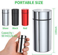 Amazon.com: TecQach Portable Aluminum Storage Jar 3-Pack ...