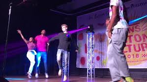 Students sing during walkout at CSAS