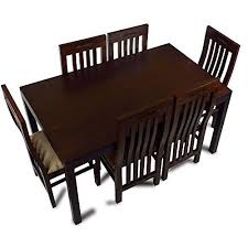 You can select a dining the wood dining table with espresso finish or a dark brown polish looks closer to the natural style. Dark Brown Wooden Dining Table Set Rs 27500 Set Brown Elephant Furniture Id 14700853088