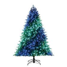 Home Decorators Collection 7 5 Ft Swiss Mountain Black Spruce Twinkly Rainbow Christmas Tree With 600 Rgb Led Technology Lights Tg76p4969p10 The Home Depot In 2020 Rainbow Christmas Tree Rainbows Christmas Christmas Tree