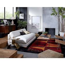 Piazza Apartment Sofa Reviews Cb2 Stylish Living Room Apartment Sofa Home Decor