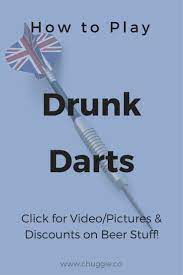 How To Play Beer Darts The Drinking Game With Rules Beer Darts Drinking Games Drinking Games Without Cards