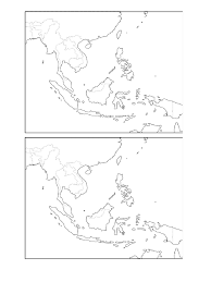 Selain itu juga kepulauan yang ada di sekitar daerah itu. Peta Kosong Asia Tenggara Docx