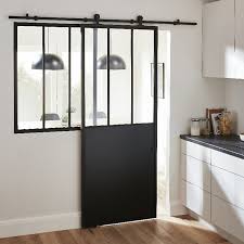 Maybe you would like to learn more about one of these? Porte Coulissante Atelier Noire H 204 X L 83 Cm Systeme Coulissant Indus Castorama