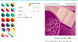 Tool For Creating Svg Filters With Gradient Map Svg Map Gradient