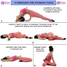 Yoga On Instagram Elena Miss Yoga Today S Yogatutorialwithelena Pictorial 4 Exercises For Stomach Pains Sin Stomach Workout Yoga Today Yoga Tutorial