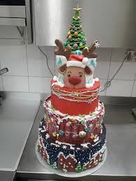Merry Merry Christmas And Happy New Year By Zdenka Stefanovic Christmas Cake Christmas Birthday Cake Christmas Baking