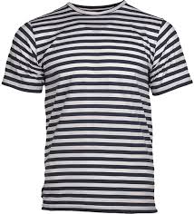 Mil-Tec Russian striped T-shirt : Amazon.co.uk: Clothing