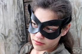 Superhero Mask Leather