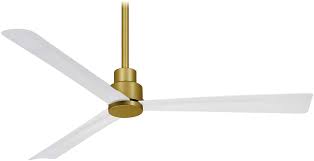 Free returns are available for the shipping address you chose. Minka Aire F786 Sbr Whf Simple 44 Inch Ceiling Fan In Soft Brass With Flat White Blades Walmart Com Walmart Com