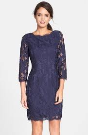 Adrianna Papell Lace Sheath Dress Nordstrom Long Sleeve Bridesmaid Dress Womens Cocktail Dresses Mother Of The Bride Dresses