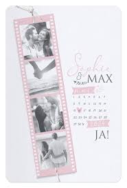 Originelle Einladungskarte Mit Eigenen Fotos Auf Filmstreifen Und Band In 2020 Karte Hochzeit Einladungskarten Hochzeitskarten