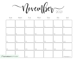 Elegant 2021 Calendar By Saturdaygift Pretty Printable Monthly Calendar In 2020 Monthly Calendar Printable Monthly Calendar Calendar Printables