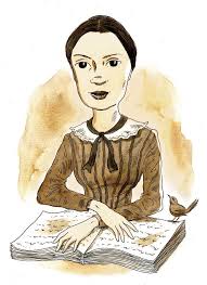The Image Of A Writer Humanities Emily Dickinson Illustrations Posters Illustration