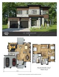 Maisons Neuves Avec Toits Plats A Vendre Construction Louis Seize Einrichtungsideen House Designs Exterior House Exterior Model House Plan