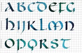 Interview With Uncial Script Master Albrecht Clauss The Postman S Knock Sign up below with your name and email address. uncial script master albrecht clauss