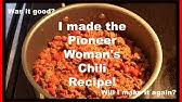 Pour off the fat, then add the green chiles, cumin, paprika, salt and pepper to the skillet and stir to combine. Simple Perfect Chili With Ree Drummond The Pioneer Woman Food Network Youtube