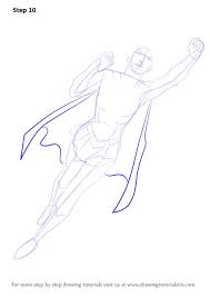 Draw the mask and face. Superwoman Drawing Shefalitayal