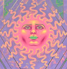 A set of bands sun and moon. Sun is yellow gold overlayed