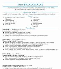 ncaa division 1 athlete (tennis) resume
