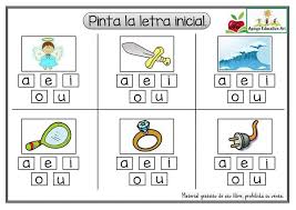 Actividades con vocales para imprenta preescolar – Grafica Mazzini