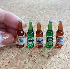 Miniature Beerminiature Beer Bottlemix Beer Bottlesminiature Alcoholbeerminiature Drinkminiature Beverage In 2021 Beer Bottle Size Beer Beer Bottle
