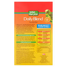 3 Pack Wild Harvest Daily Blend For Parakeet Canary Finch 2 Lb